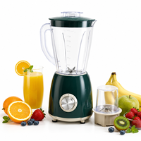 Licuadora de Cocina en Oferta, 1.5L, Motor de Cobre, 2 Velocidades, Cuchilla de Acero Inoxidable, Vaso para Moler Libre de BPA, Exprimidor Doméstico