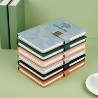 Cuaderno A5 con Cubierta de Cuero PU, Encuadernación Cosida, Impresión Personalizada, Color Creativo, con 100 Hojas, para Oficina o Viajes, Promocional