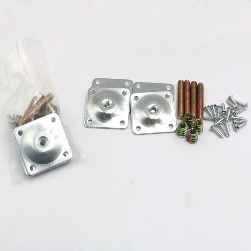 Мебельная фурнитура, утолщенные деревянные ножки для соединения современных железных ножек стола, прокладка для ножек дивана, соединитель для ножек