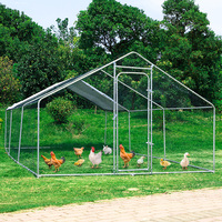 Dropshipping USA - En stock - Poulailler métallique 3*6M, poulailler pas cher, cages pour poulets