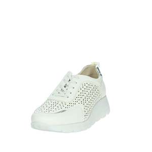 Amarpies Donna Sneakers AMD26321 Bianco Chaussures de sport en cuir perforé blanc pour femmes, mode décontractée - Product Image 6