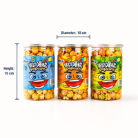 118 grammes de pop-corn en conserve non-OGM, bonbons sucrés sans graisses trans, versions personnalisables à faible teneur en sucre, collations semi-molles de style chinois