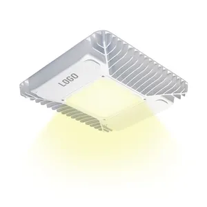 LED ad alta potenza luce a baldacchino lunga durata della vita pressofusa in alluminio a prova di esplosione 150 watt luce gas led