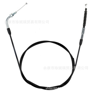 Câble d'accélérateur coudé Lx079 de 82 pouces pour karts Sunl Kiroad Roketa Jcl Buggy, gaine en PVC, conducteur en cuivre - Product Image 1