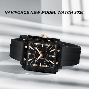 Montre-bracelet à quartz NAVIFORCE 6112 pour homme, mouvement calendrier, étanche 5 ATM, affichage lumineux, cadeau idéal pour garçon - Product Image 4