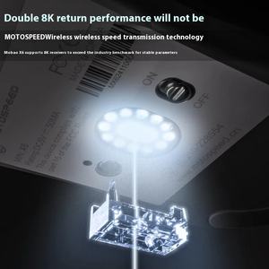 Ratón Inalámbrico para Juegos <span class=keywords><strong>MOTOSPEED</strong></span> X6, PAW3950, Tasa de Sondeo de 8K, Ultraligero, 47g, 2.4G FPS, Ratón para Esports con Dongle de 8K - Product Image 3