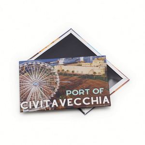 Best Selling High Quality Customized Austrian and Italian Scenery Souvenir Gift Design Tin <b>Fridge</b> Magnet - Product Image 6