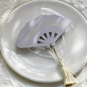 Tùy Chỉnh Cổ Điển Thiết Kế Đám Cưới Thẻ Thiết Lập Fan Hâm Mộ Hình Rsvp Menu & Tên Khách Thẻ Tua Cá Nhân Giấy Bìa In Ấn - Product Image 3