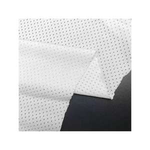 ポリエステルスパンデックス通気性弾性蝶メッシュ生地スポーツシャツメンズドライフィットライトファブリックと日焼け防止服 - Product Image 4