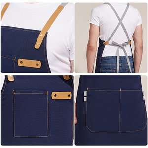 Thấp moq tùy chỉnh cá nhân tạp dề thêm tên ảnh văn bản logo có thể điều chỉnh nhà bếp đầu bếp nấu ăn cho nam giới phụ nữ - Product Image 5