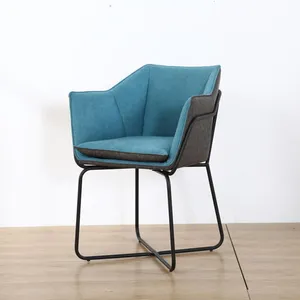 Juego de sillón reclinable Din de diseño acentuado, silla mecedora de terciopelo con ala de brazo amarillo, sala de estar de muestra gratis gris, tela azul verde moderna