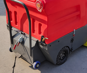 TY 1200 Electric Ride On Road Sweeper Truck for Garbage Dust <b>Cleaning</b> Factory Warehouse Street <b>Floor</b> <b>Cleaning</b> <b>Machine</b> Equipment - Product Image 4
