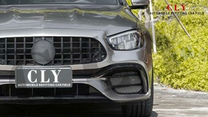 Nouvelle calandre de pare-chocs avant d'origine Mercedes-Benz Classe E W213 <span class=keywords><strong>2020</strong></span>+ Facelift <span class=keywords><strong>E63S</strong></span> <span class=keywords><strong>AMG</strong></span> en matériau PP, kit de rétrofit - Product Image 4