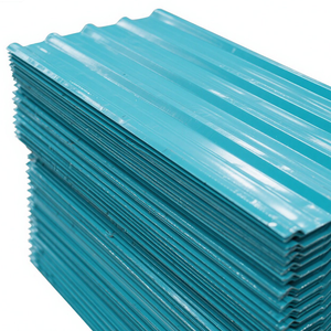 산업 건물 공장 지붕 강판을위한 하이 퀄리티 색 코팅 아연 도금 골판지 금속 지붕 시트 - Product Image 5