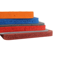Feuille d'éponge en silicone de haute qualité résistante aux hautes températures, feuille de mousse de caoutchouc silicone résistante à la chaleur