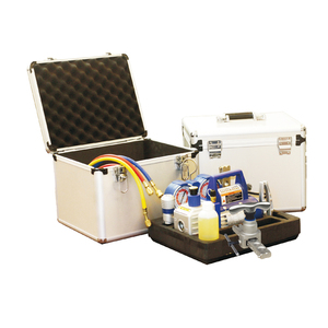 Vacuum Pump <strong>Tool</strong> <strong>Kit</strong> With <strong>Mini</strong> Vacuum Pump Manifold Gauge <strong>Kit</strong> HVAC air Condition Repair <strong>Tool</strong> <strong>Kit</strong> - Product Image 4