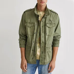 Parka cold weather tactical green parka wet weather men outdoor canvas warm streetwear jacket all seasons