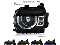 Ensemble de phares LED avec yeux d'ange pour Jetour Traveler T2 2023-2025