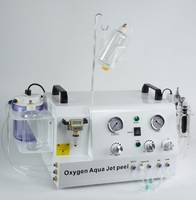 Appareil de soin du visage à haute pression, hydro-microdermabrasion, hydrodermabrasion, aspiration, élimination des points noirs, jet d'oxygène, peeling hydra
