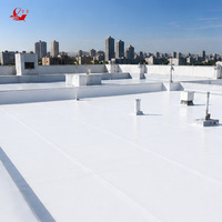 Membrana Impermeable de PVC Resistente a Raíces para Techos, Membrana Impermeabilizante de PVC para Techos, Sótanos y Edificios Industriales