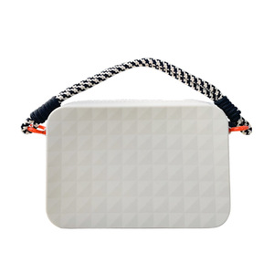 Bolso de mano de lujo promocional para la playa con orificio, accesorios, inserto de cuerda, funda para teléfono móvil, tarjetero, bolsa de almacenamiento - Product Image 3
