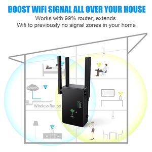 2.4G 5G Ac1200Mbps Wifi Repeater <span class=keywords><strong>Router</strong></span> Relay Và AP Chế Độ Phạm Vi Không Dây Mở Rộng Chức Năng Bộ Nhớ Mini Repeater - Product Image 2