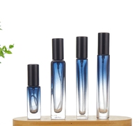 Vente en gros de flacons vaporisateurs de parfum miniatures carrés de 15 ml, flacons en verre avec pompe pulvérisatrice, impression sérigraphique, diffuseur de parfum Guanyang