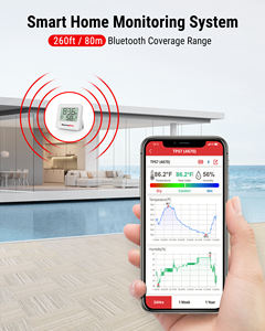 ThermoPro TP357 Hygromètre Numérique Thermomètre Intérieur de 260FT Thermomètre Humidimètre avec <span class=keywords><strong>Smart</strong></span> App <span class=keywords><strong>Thermo</strong></span> Hygromètre - Product Image 6