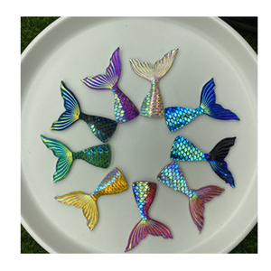 Joyroom — Cabochons en résine queue de poisson, pour Scrapbooking, accessoires de décoration, brillants, sirène, pour étui de téléphone, 100 pièces - Product Image 1