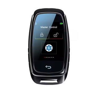 Universal All in One Keyless Entry Auto Lock/Unlock <strong>Smart</strong> Remote Car <strong>Key</strong> CF920 with LCD Digital Display 4 Buttons ABS Material - Product Image 3