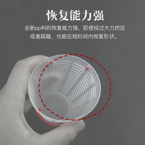 อุปกรณ์ใส่เหยื่อตกปลาแบบลูกขนไก่  ขนาดใหญ่ กลาง เล็ก  ทำจากพลาสติก ABS ทนทาน สำหรับตกปลาในธรรมชาติ - Product Image 5