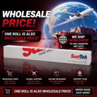 Système de protection de peinture professionnel Suntek Reaction Durable 7,5 mil 60 pouces x 50 pieds Super brillant Film de protection de peinture