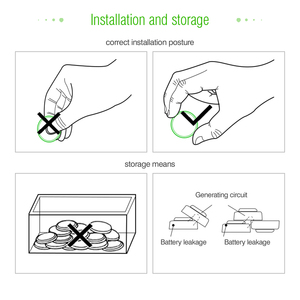 แบตเตอรี่ลิเธียมแบบเม็ด EBL 3v CR1632 3 โวลต์ 130mAh บรรจุในแพ็คแบบพลาสติกใส ไม่สามารถชาร์จซ้ำได้ - Product Image 2
