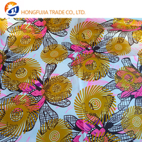 Kain Organza Batik Anti-Pil 100% Katun, Bermotif Cetak, Tenun Polos, untuk Pakaian Anak Perempuan & Laki-Laki