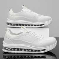 Chaussures de sport respirantes pour hommes, grande taille 46, pour la course à pied, la marche, chaussures de luxe tendance automne