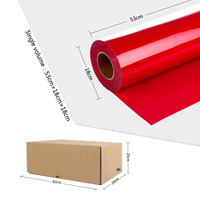 Vinilo Termotransferible de PVC de Alta Calidad, Adhesivo, Fácil de Cortar y Desbastar, en Rollo para Camisetas