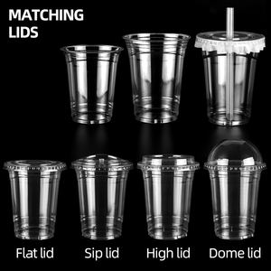 Vasos de Plástico Personalizados con Logotipo para Mascotas, Vasos Desechables de 16 oz para Café Helado, Té de Burbujas, Té Boba, Té Frío de Limón, con Tapas - Product Image 3