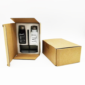 Ensemble de 2 shakers <span class=keywords><strong>en</strong></span> <span class=keywords><strong>verre</strong></span> pour salière, poivrière, épices chaudes idéales pour le barbecue et le barbecue. - Product Image 2