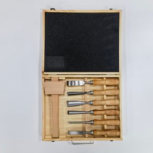 Le kit de sculpture industrielle sur <span class=keywords><strong>bois</strong></span> comprend des ciseaux à <span class=keywords><strong>bois</strong></span>, un ensemble de couteaux à découper, une gouge, des outils essentiels <span class=keywords><strong>pour</strong></span> la sculpture sur <span class=keywords><strong>bois</strong></span> - Product Image 1