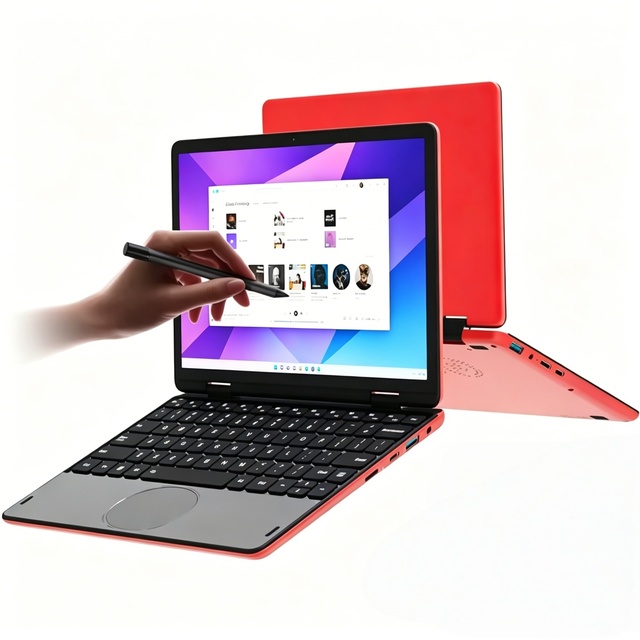 New Design 11" Yoga laptop Intel N100 12th Gen 3.4GHz Educational laptop 32GB DDR4 1TB SSD Full Touch Personal Home Laptop