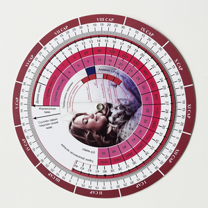 Calcolatore della data di parto in plastica per donne in gravidanza, progettato per ginecologi, medici, ostetriche, infermieri e pazienti. - Product Image 4
