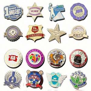 Fabricante de alfileres de esmalte de moda, insignia de Pin personalizada, broche de moneda artesanal de Metal, logotipo personalizado, esmalte de solapa suave, alfileres de esmalte duro personalizados - Product Image 1