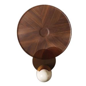 <span class=keywords><strong>Table</strong></span> Basse/à Thé Moderne Minimaliste <span class=keywords><strong>de</strong></span> Luxe Léger en Bois, Style Soucoupe Volante, avec Rangement, Durable et Facile à Nettoyer pour Hôtels et Maisons Haut <span class=keywords><strong>de</strong></span> Gamme - Product Image 5