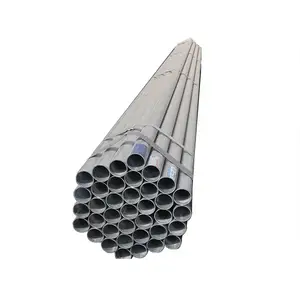 Factory hot sale galvanized electrical conduit steel pipe astm a53 a36 2mm 3mm 4mm thick can be customized galvanized pipe