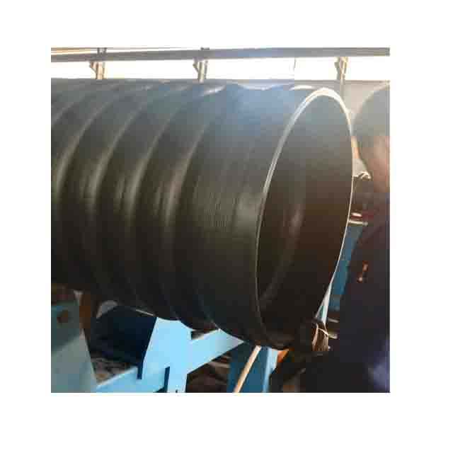 DRD Hot Sale Factory Direct Krah Wound Structural Wall Reinforcement Tube Plastic Corrugated for Wire Protection PE Winding Pipe