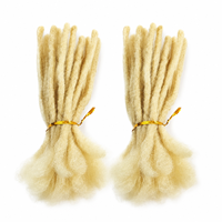 Extensions de Crochet Luxe Brésiliennes Remy Humaines Super Double Drawn 1B, Tissage Double à la Machine, Sans Nœuds, Peuvent Être Teintes et Décolorées