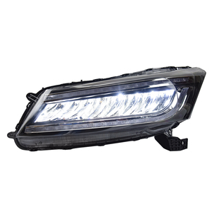 ชุดไฟหน้าอัพเกรดสำหรับ Honda <span class=keywords><strong>Accord</strong></span> รุ่นที่ 8 <span class=keywords><strong>G8</strong></span> ปี 2008-2012 แบบอัตโนมัติ พร้อมไฟ LED รุ่น Advanced Wings 100W 6000K ไฟเดย์ไลท์แบบ Streamer และไฟเลี้ยว - Product Image 2