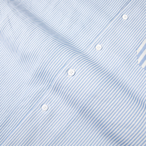 Camicie da uomo personalizzate casual in cotone seersucker a righe patchwork con bottoni, maniche corte, <span class=keywords><strong>colletto</strong></span> cubano, orlo <span class=keywords><strong>dritto</strong></span>, per il tempo libero - Product Image 6