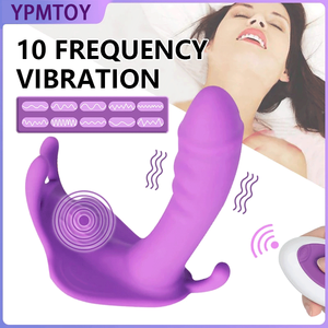 APP שלט רחוק אלחוטי ויברטור מין צעצוע עבור אישה פרפר תחתוני תחתוני תחתונים רטט juguetes sexuales - Product Image 1