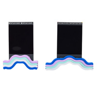Support de table double face pour photos Instax Mini, cadre photo décoratif 3'' pour Fujifilm, porte-cartes de bureau, cadre Instax